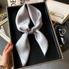 [Wholesale] Hangzhou silk silk scarf women's mulberry silk small square scarf spring, autumn and winter versatile milk white small scarf thin