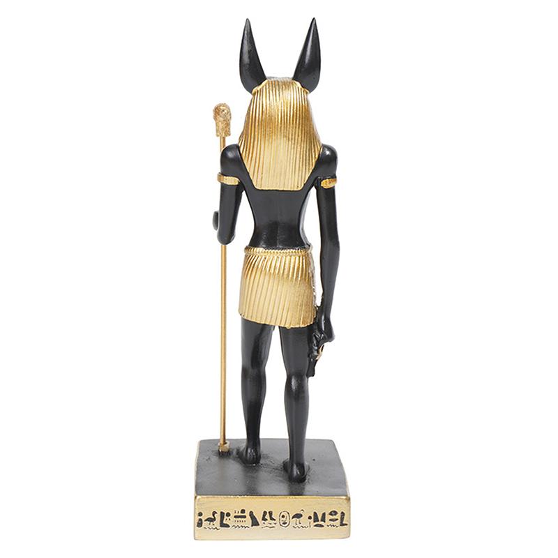 Egyptian Anubis Resin Crafts Dog God Retro Interior Decoration Tourism Souvenir Light Luxury Ornaments