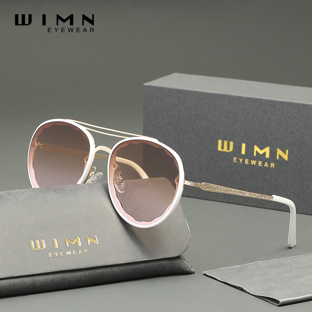 WIMN Легкие круглые солнцезащитные очки с полной защитой от ультрафиолета, поляризованные