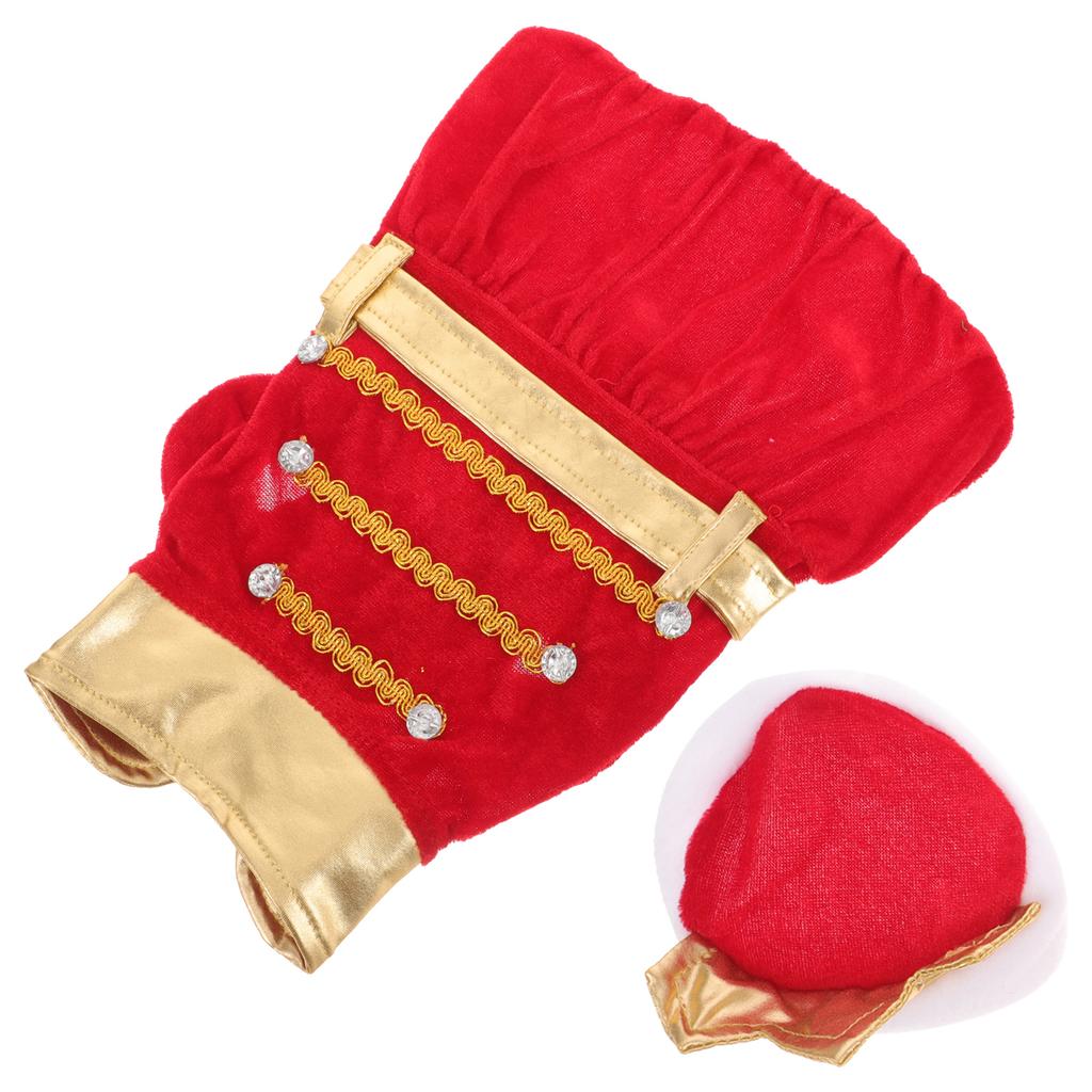 1Set Pet Dog Cosplay Costume Reusable Halloween Party Clothing Comfortable Dog Clothes Festival Pet Outfit Cat Cosplay Costume