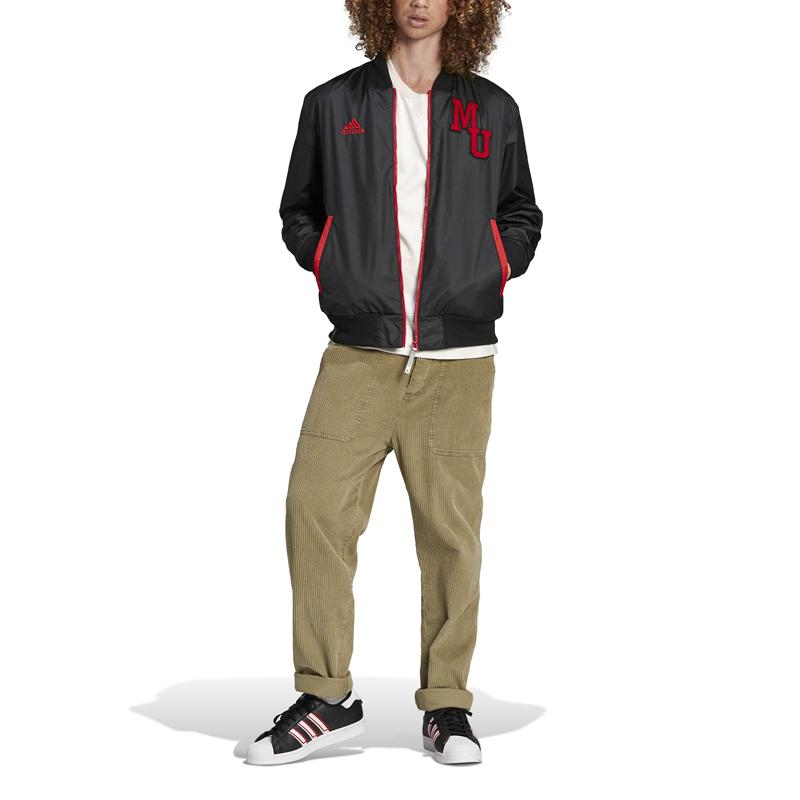 Adidas Спортивная куртка Manchester United Tiger Year Limited Edition Мужская Верхняя одежда Черный H63994