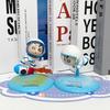 Adorable 6 Piece Space Themed Pvc Figure Set Featuring Cartoon Character Models