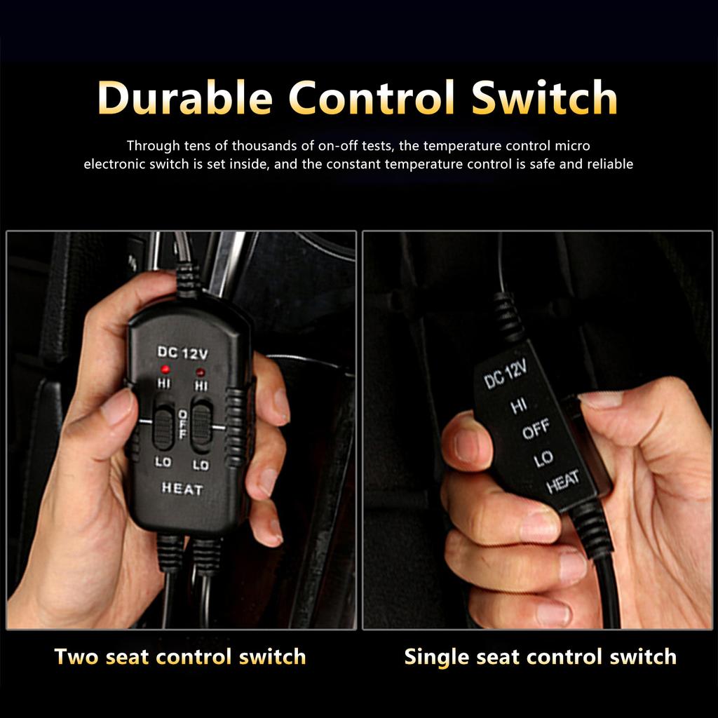 12V Heated Car Seat Cushion Cover Seat Heater Warmer Winter Car Cushion Cardriver Heated Seat Cushion