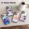 Чехол для телефона P-Panty S-Stocking с подвязками для iPhone17,16,15,14,13,12,11 Plus,Pro Max Магнитный Для Magsafe Беспроводной Зарядки