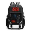 Тренд Skibidi Toilet Простой Пара Ученик Средней Школы Студент Колледжа Школьная Сумка Модная Большая Вместимость Плечи