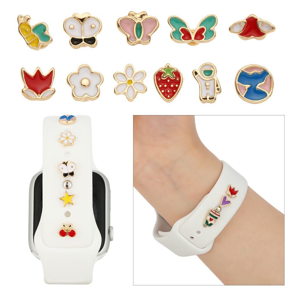 Watch Band Ornament Metal Leg Decorative Nails Strap Accessories Watchband Decorative Charms
