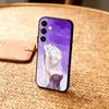 Re Zero Рем Эмилия Чехол для телефона для Samsung A73, A21s, A22, A31, A32, A52, A53, A71, A80, Мягкий черный корпус