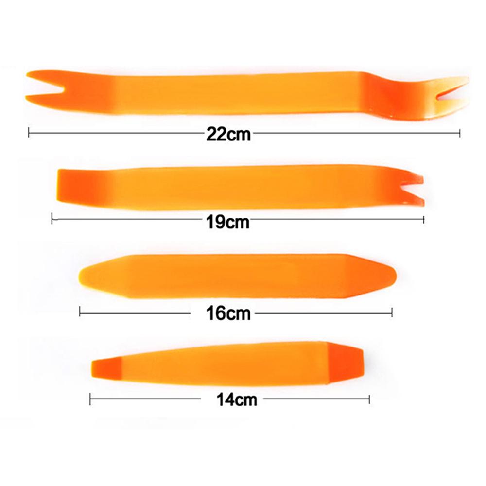 4 шт., набор инструментов для снятия обшивки панели автомобиля, дверная панель, внутренний зажим для приборной панели