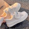 Женские зимние мягкие однотонные туфли с толстой подошвой, удобные туфли для сноуборда, повседневная женская обувь Hundred