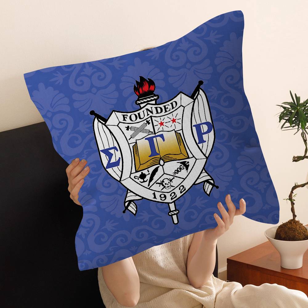 Sigma Gamma Rho Pillow Gift Home Office Decoration Bedroom Sofa Car Cushion Cover Case 45X45