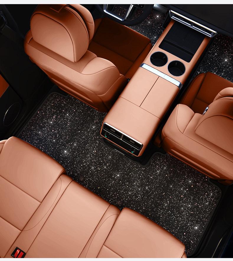 Звездные Коврики для Пола для Mercedes E300, LC260L, GLC300L, A200, LC200L – Декор Салона Автомобиля