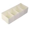 Multipurpose Cosmetic Storage Basket Plastic Divided Drawer Storage Box Desktop Storage Box