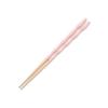 Kumokumo Chopsticks, Dishwasher Safe, Natural Wood, 18cm, Unisex, Ages 7-9, Cloud Design, Pink, Made In Japan, G-64691