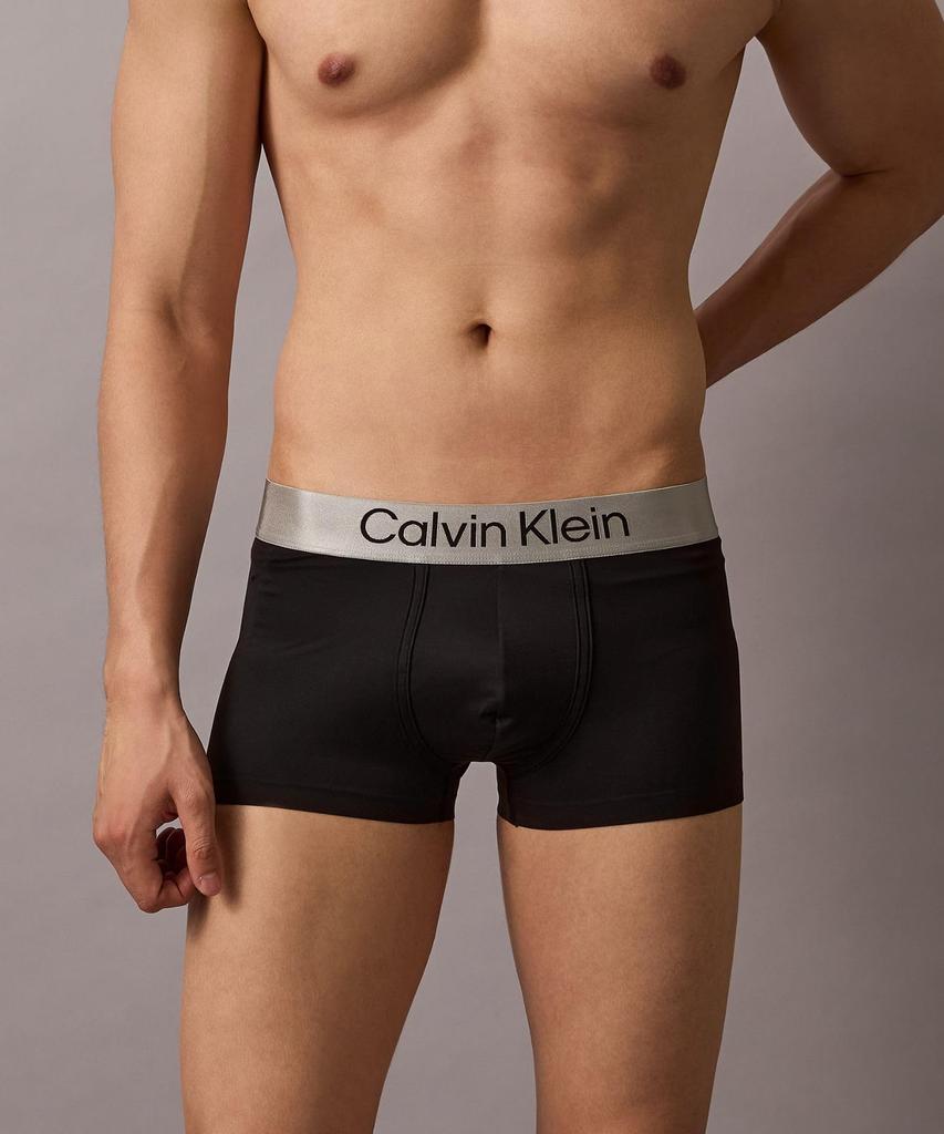 Трусы из микро-джерси NB4127 M BLACKUB1 [Calvin Klein] [Официальный бренд] С низкой посадкой