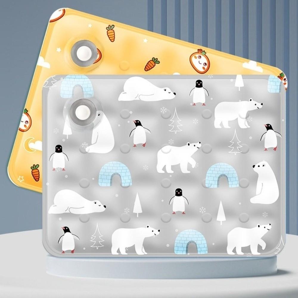Non-Slip Pet Cooling Mat Anti Bite Pet Ice Cushion Portable Cat Sleeping Pad  Summer