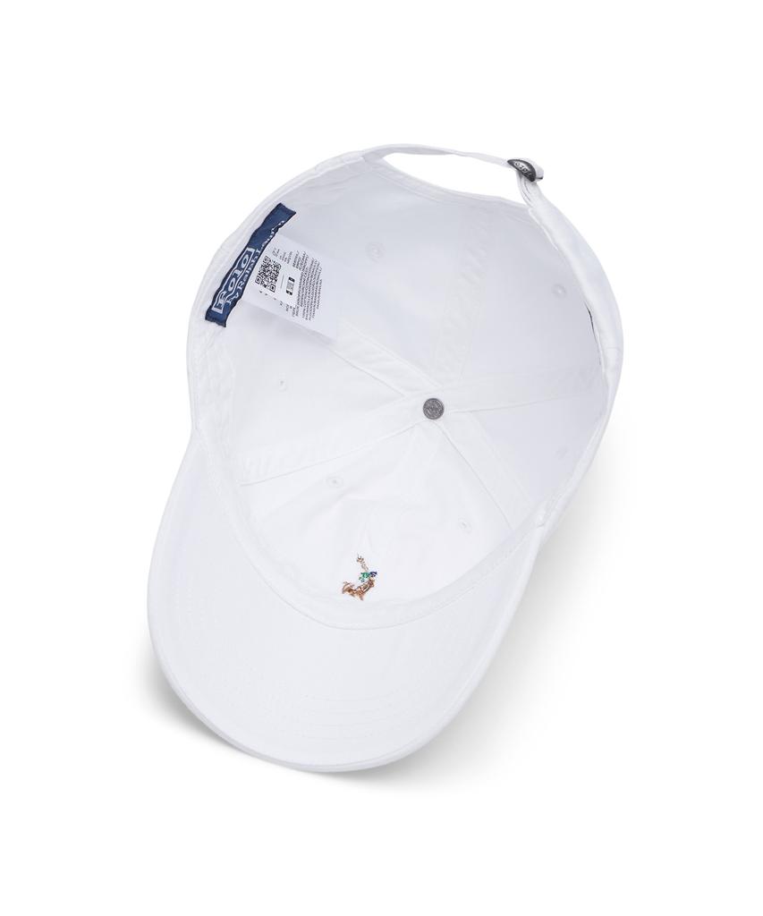 POLO RALPH LAUREN [Белая Коллекция] Твиловая Бейсболка - Белая