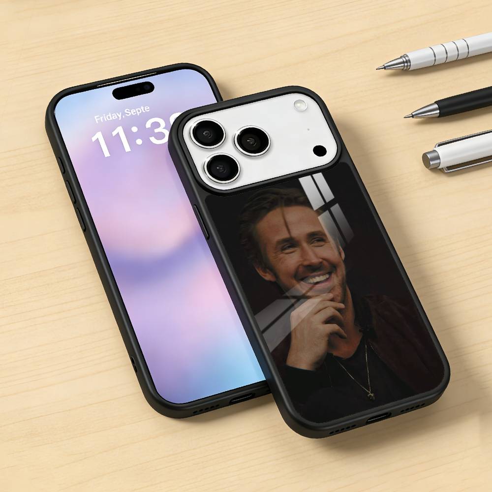 Смешной чехол для телефона с Райаном Гослингом-рэпером Для iPhone 17,16,15,14,13,12,Pro,Max Для Magsafe Магнитная Беспроводная Зарядка