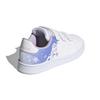 adidas Neo Advantage Простые Универсальные Удобные Прочные Низкие Детские Кеды для Скейтбординга Детские Кроссовки Белые Фиолетовые FZ3222