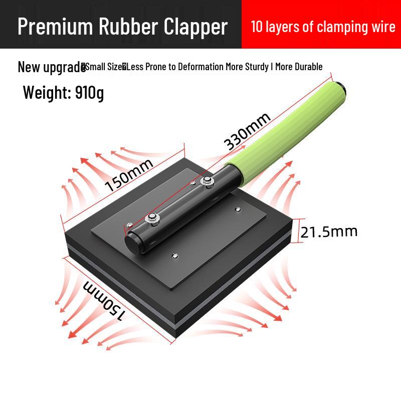 Набор инструментов для укладки плитки: Резиновая трамбовочная доска для каменщиков и укладчиков напольной плитки