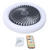 Ceiling Fan with Light Remote Aroma 3 Wind Speed 3 Color Light Dimmable Rotating Removable Head LED