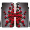 Чехол-книжка из искусственной кожи ручной работы для Sony Xperia 1 VI, противоскользящая противоударная крышка с ремешком на запястье и дизайном в виде сердечка/розы/кошки