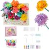 2 Pcs Magic Petal Flower Kit DIY Dyed Paper Flower Bouquet Craft
