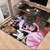 Bad Bunny Collage Office Rug Chair Mat, Game Carpet, Suitable for Front Door, Bedroom, Living Room, Desk, Holiday Gift