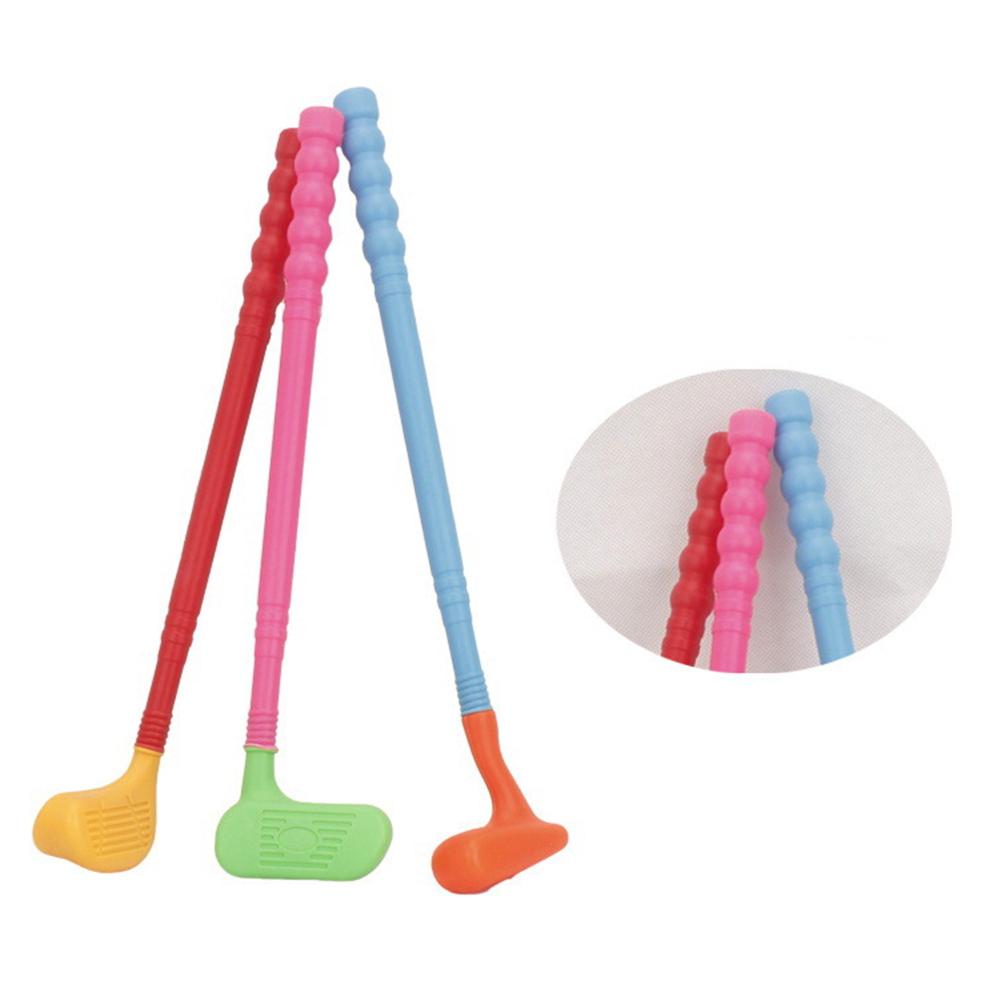 Kids Plastic Golf Training Set For Outdoor Sports Fitness Exercise Toy Parent Child Activities