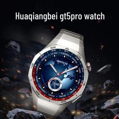 Умные часы GT5Pro: Авиационный алюминий и нано-микрокристаллическая керамика с функцией Bluetooth-звонков