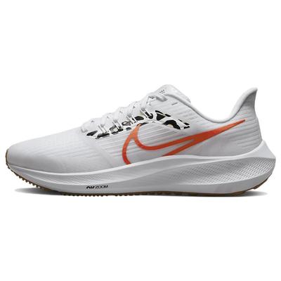 Air Zoom Pegasus 39 White Leopard Женские кроссовки платиновый оттенок металлик-саммит-белый Team-оранжевый DZ5214-100