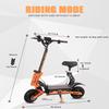 GT08 Electric EU NEW Folding Scooter For Adult 5600W Motor 60V 27AH E-Scooter 11 Inch Vacuum Off-Road Tires Off-Road Escooter
