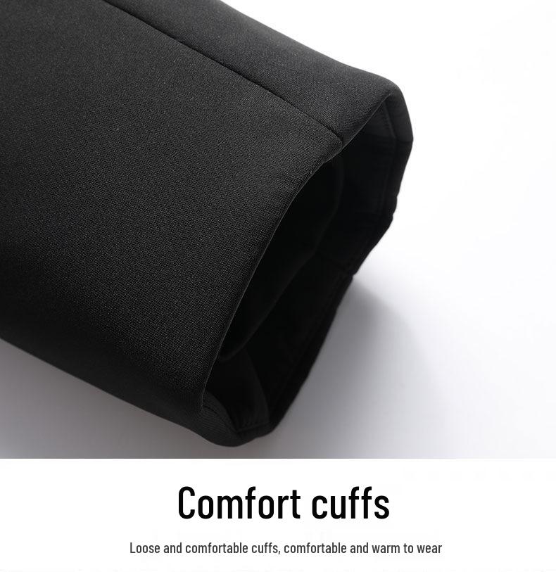 Мужская зимняя куртка из хлопка с пухом: Теплое деловое пальто для среднего и пожилого возраста (Возраст 50-60 лет)