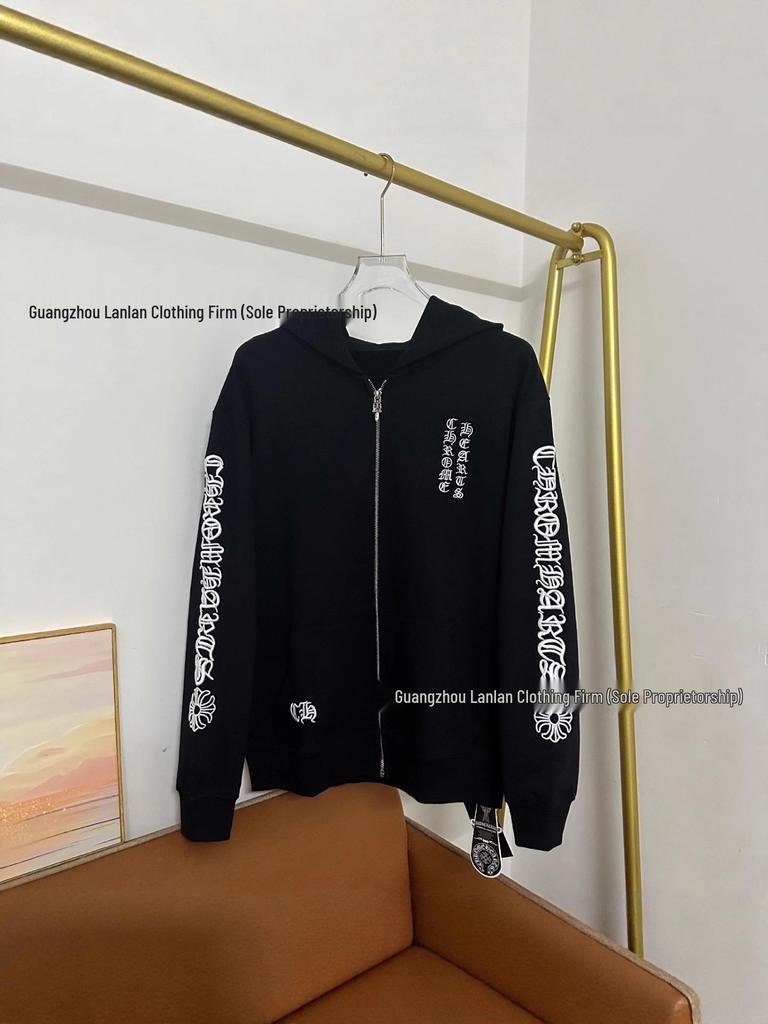 Европейский тренд Худи на молнии CH25: Простая классика для осени/зимы