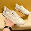 Fashion Genuine Leather Mens Casual Shoes New Trend Original Vulcanize Shoes Luxury Brand Male Sneakers Comfortable Skateboard Footwear