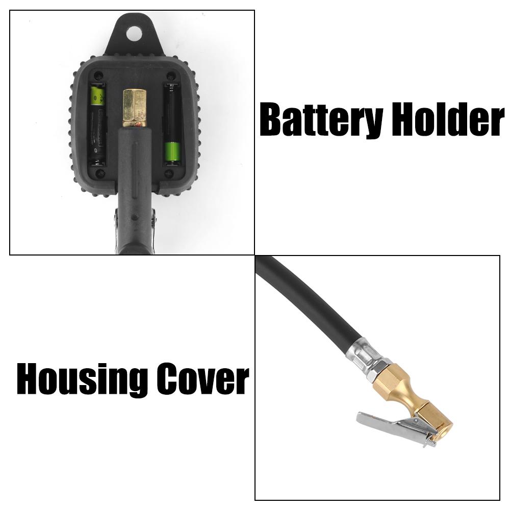 Автомобильный шинный манометр с высокой точностью мониторинга пистолет для накачивания автомобильных шин манометр 0-18 кг/см2 со шлангом для накачивания цифровой манометр для накачивания 0-255 фунтов на квадратный дюйм