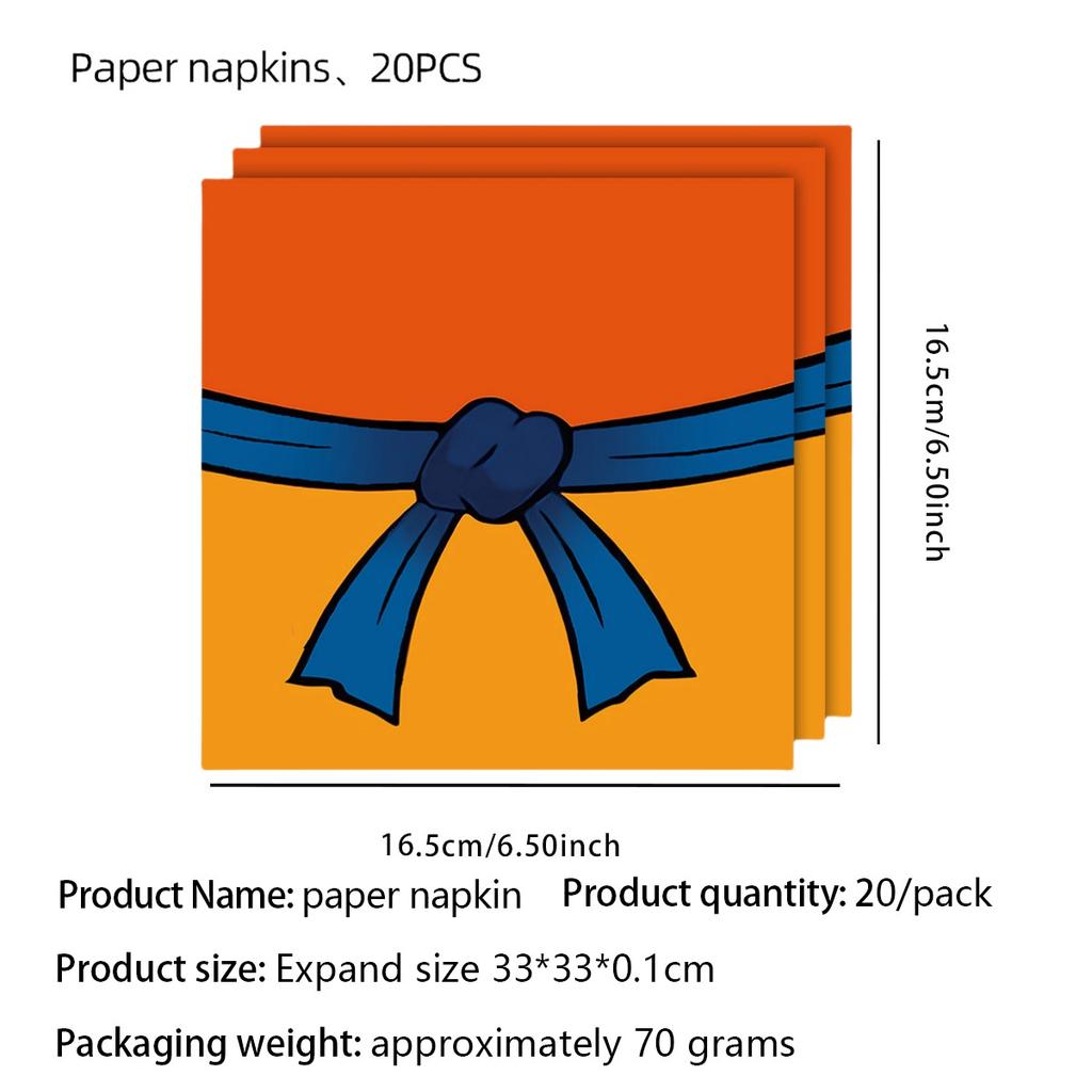 Набор для дня рождения Dragon Ball Скатерть Тарелки Салфетки Украшения для кексов Праздничная шляпа Праздник для малыша Подарки для вечеринки Dragon Ball