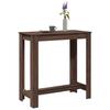 VidaXL Bar Table Brown Oak 102x50x103.5 Cm Engineered Wood, Pub Table, High Table, Bar Stool Table, 854415