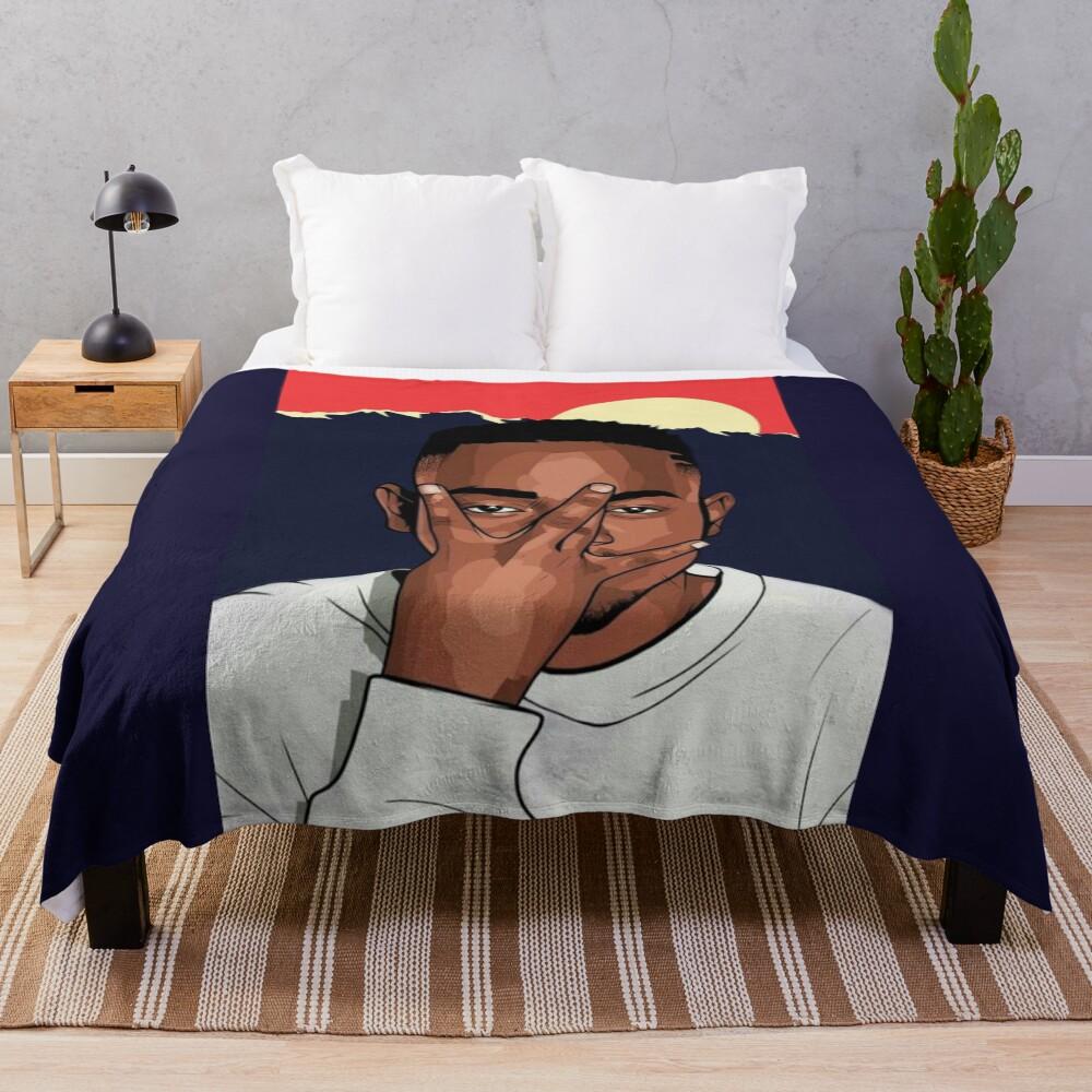 West Coast Rap Throw Blanket