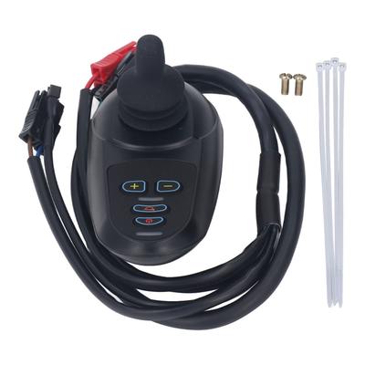 Электрический контроллер для инвалидной коляски, матовый двигатель, отдельный тип, джойстик для инвалидной коляски с тормозом