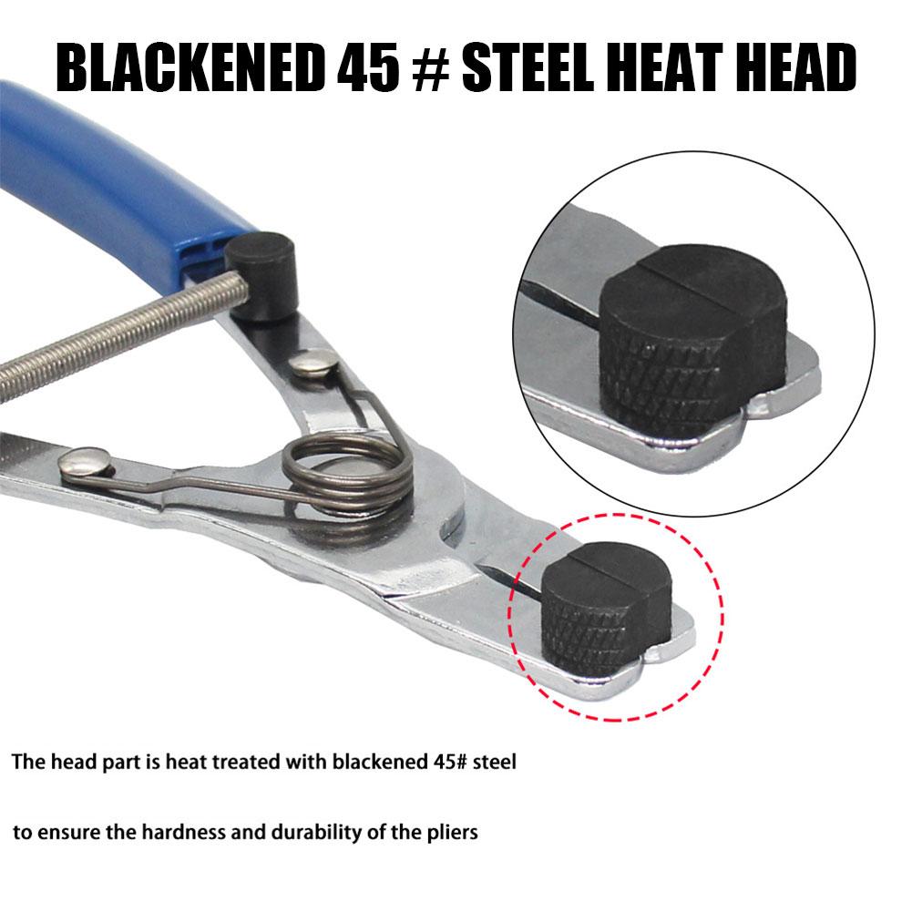 Съемник поршня тормоза мотоцикла Плоскогубцы для снятия поршня тормоза мотоцикла Плоскогубцы для извлечения Инструмент для суппорта Съемник поршня тормоза