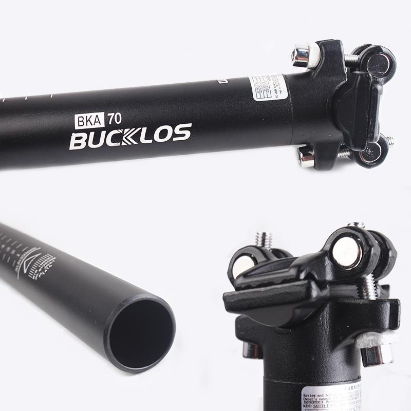 BUCKLOS 27.2мм 30.8мм 31.6мм Подседельный штырь для велосипеда из алюминиевого сплава Горный велосипед Подседельный штырь для седла Долговечный Подседельная труба для шоссейного велосипеда для велоспорта