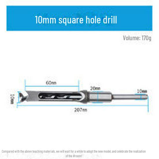 Премиальный британский удлиненный деревообрабатывающий шипорезный станок с 4 сверлами для квадратных отверстий
