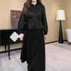 Spring Style Plus Size Dress for Middle-Aged Women: Fashionable, Casual Wear