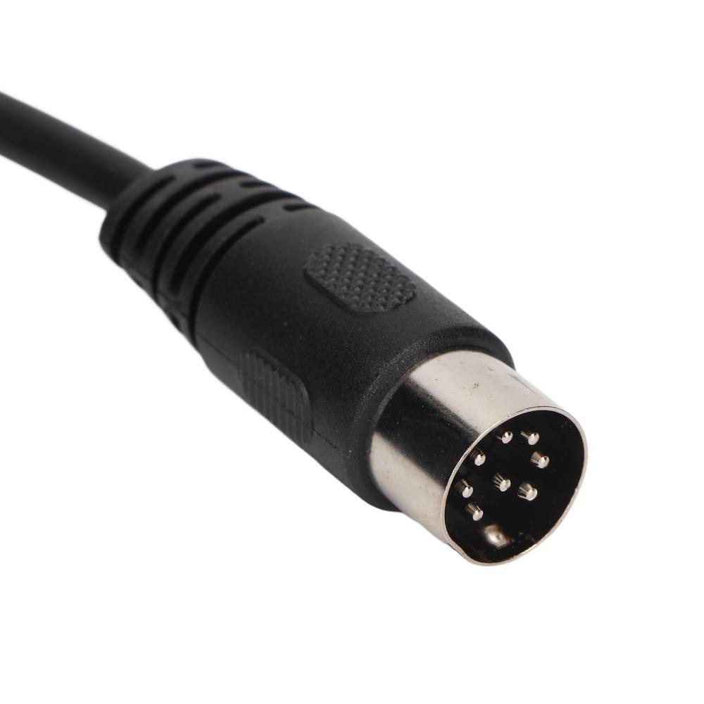 Высокоточный 8-контактный штекер DIN на 8-контактный штекер DIN Plug and Play 8-контактный удлинительный кабель Настройка звуковой системы