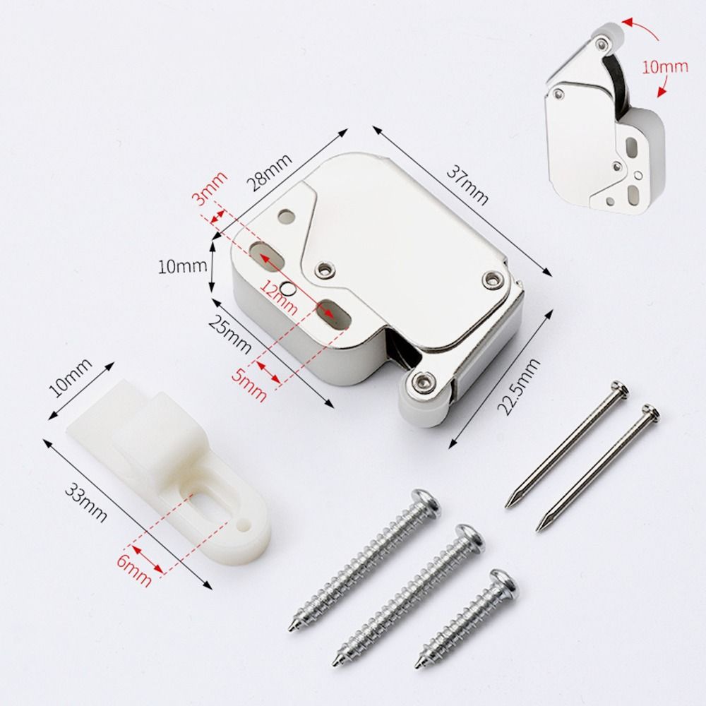 Мебельная фурнитура Раздвижной шкафчик Дверной отбойник Пряжка для раздвижной двери Уловитель для раздвижной двери Всасывание для шкафа