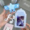 Creative DIY Keyring Accessories Pentagram Wave Point Bag Pendant for Funky Fashion