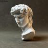 Гипсовая статуэтка Давида Настольное украшение Креативные фигурки Украшения Практика рисования Раскрашивание Обучающий инструмент Персонажи Скульптура