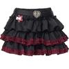Sweet & Pure Cake Mini Skirt Women's Slimming Color Block A-line Skirt - New Versatile Design