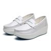 Women Platform Wedges Casual Shoes Loafers Soft Nurse Work Shoes Breathable Comfortable Non-slip White Nursing Shoes