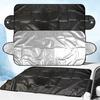 1/2Pcs Windshield Cover Anti-Theft Windproof Sunshade Waterproof Frost Protector for Cars SUVs